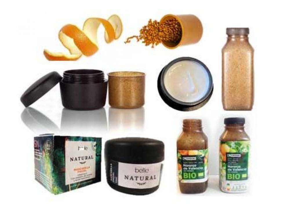 Se ha logrado desarrollar una botella de zumo (biobotella), un tarro cosmético (biotarro) y una crema facial hidratante.