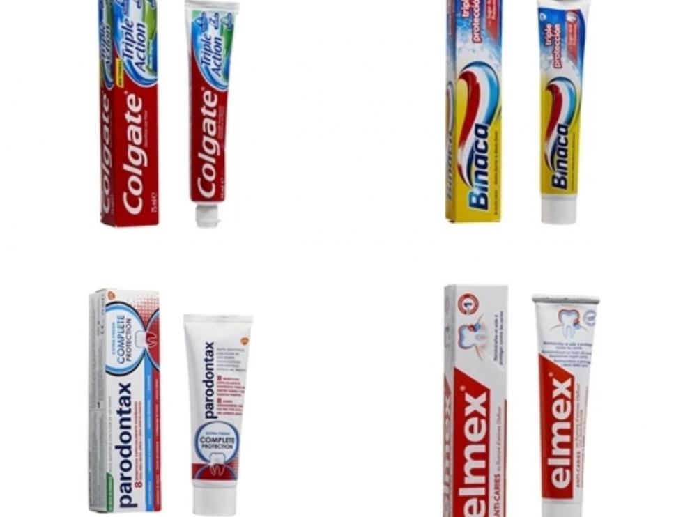 Algunas de las mejores pastas de dientes según la OCU.