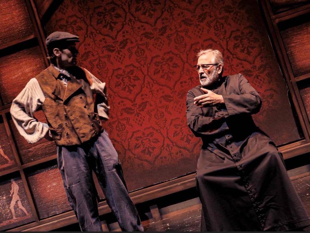 Saúl Blasco y Joaquín Murillo en 'Réquiem por un campesino español'.