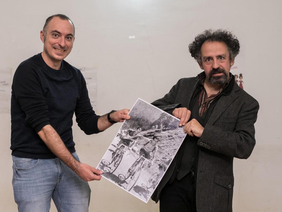 Alberto Castrillo-Ferrer y Rafa Blanca preparan nuevo montaje teatral / 26/02/2021 / FOTO : OLIVER DUCH[[[FOTOGRAFOS]]]