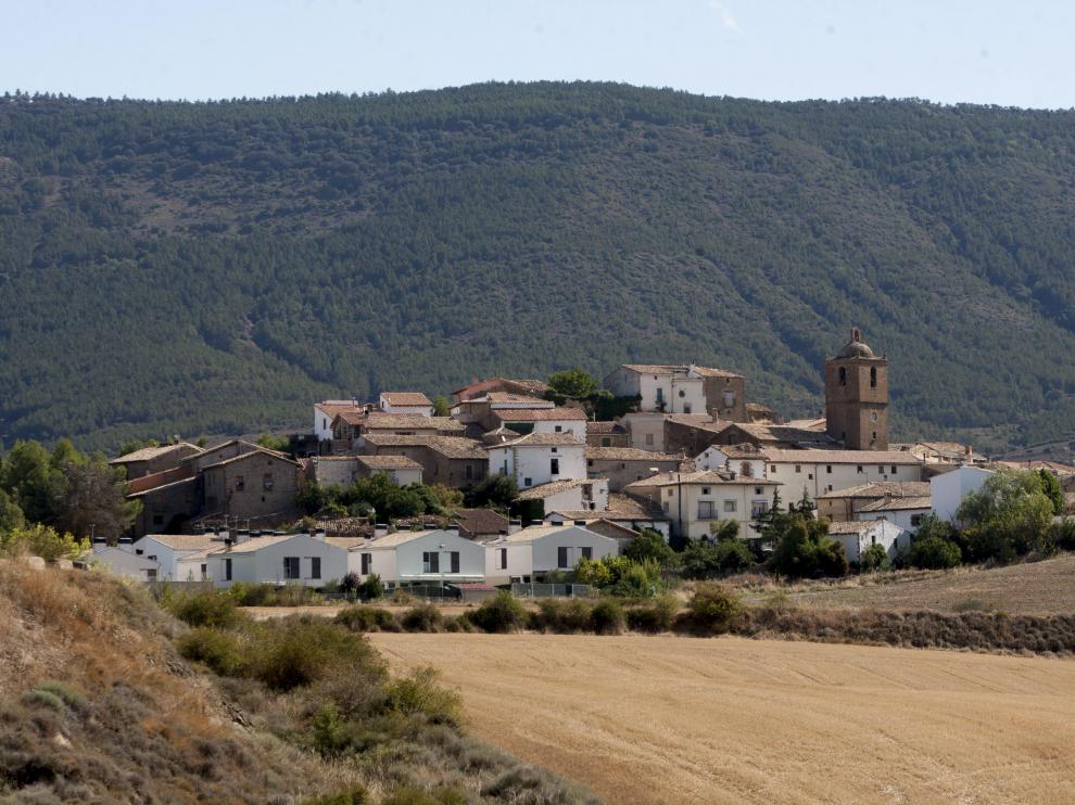 Urriés, con 43 habitantes, es uno de los muchos ejemplos de despoblación en Aragón.