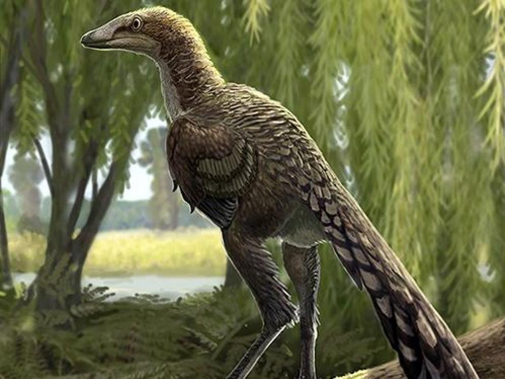 Recreación del dinosaurio 'Tamarro insperatus'.