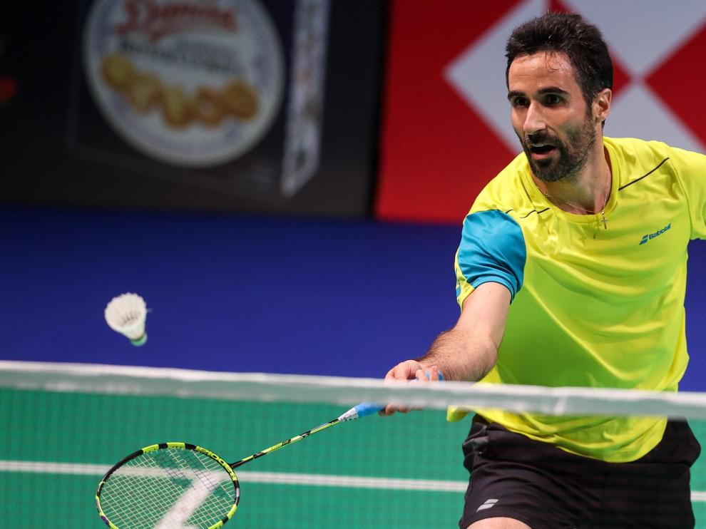 El olímpico bilbilitano Pablo Abián, en acción en el Abierto de Suiza