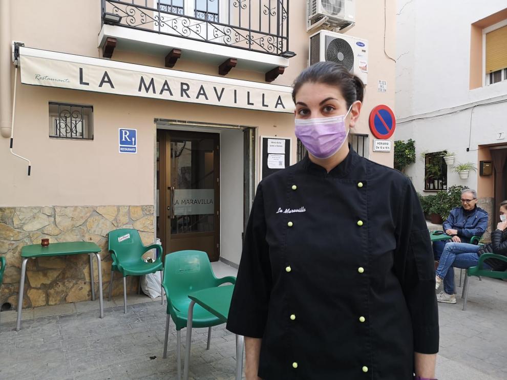 Andrea Vallespín, en La Maravilla.