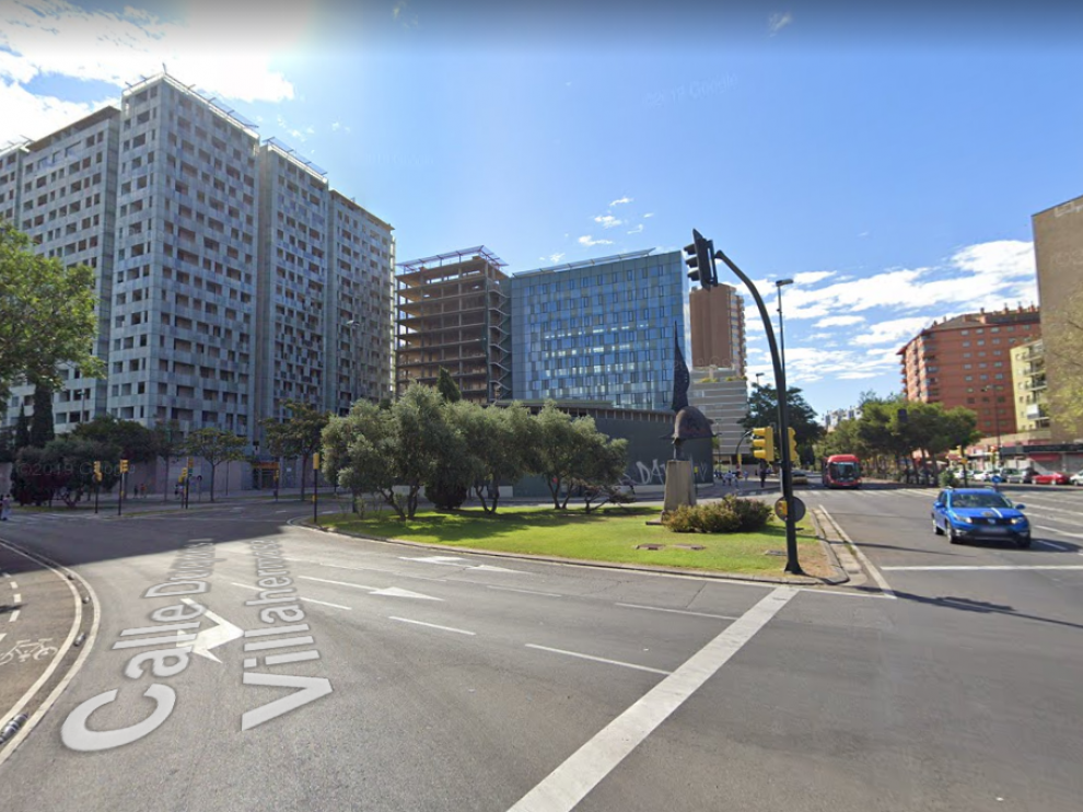 El sucesos se produjo en la confluencia entre la Vía Univérsitas y Duquesa Villahermosa.