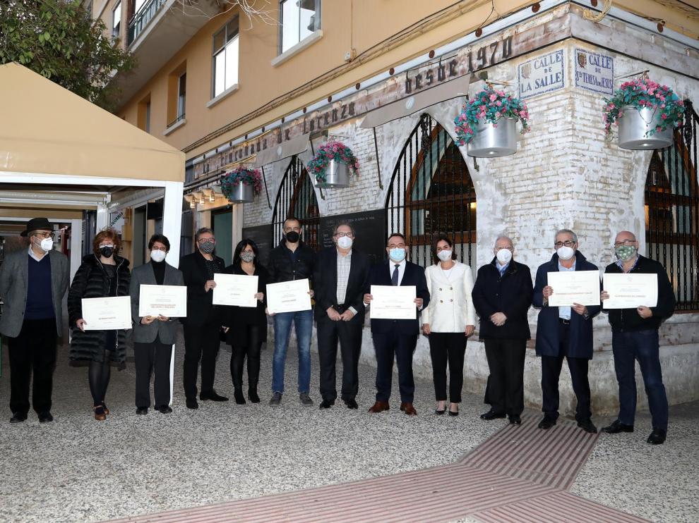 Juan Barbacil, Eva Roy, Vicente Ferreira, David Pérez, Marisa Barberán, Sergio Ferrer, Ángel González, José Luis Yzuel, Elena Allué, Miguel Caballú, José Andrés Nalda y Óscar Navascués.