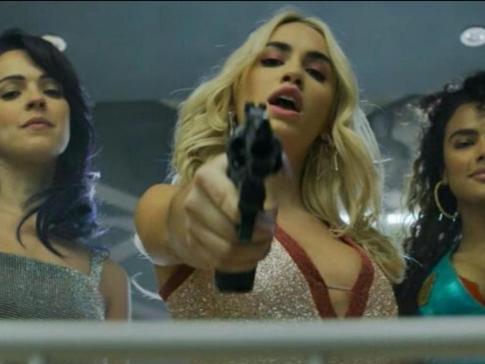 Las protagonistas del 'Sky Rojo'