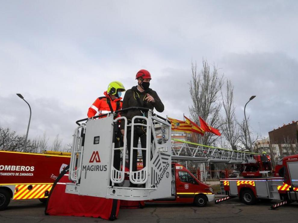 Los Bomberos de Zaragoza renovarán su flota de vehículos.