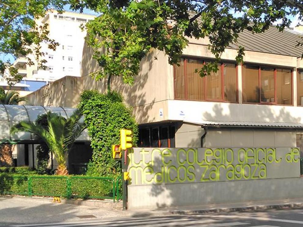 Sede del Colegio Oficial de Médicos de Zaragoza (COMZ).