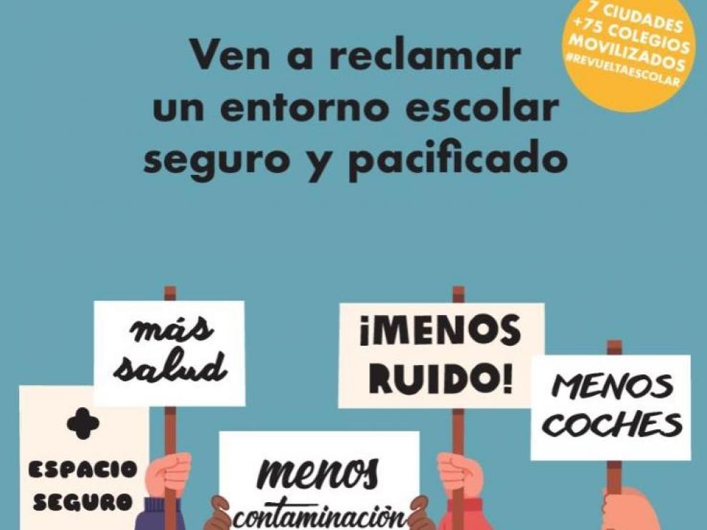 Cartel de la 'Revuelta escolar'
