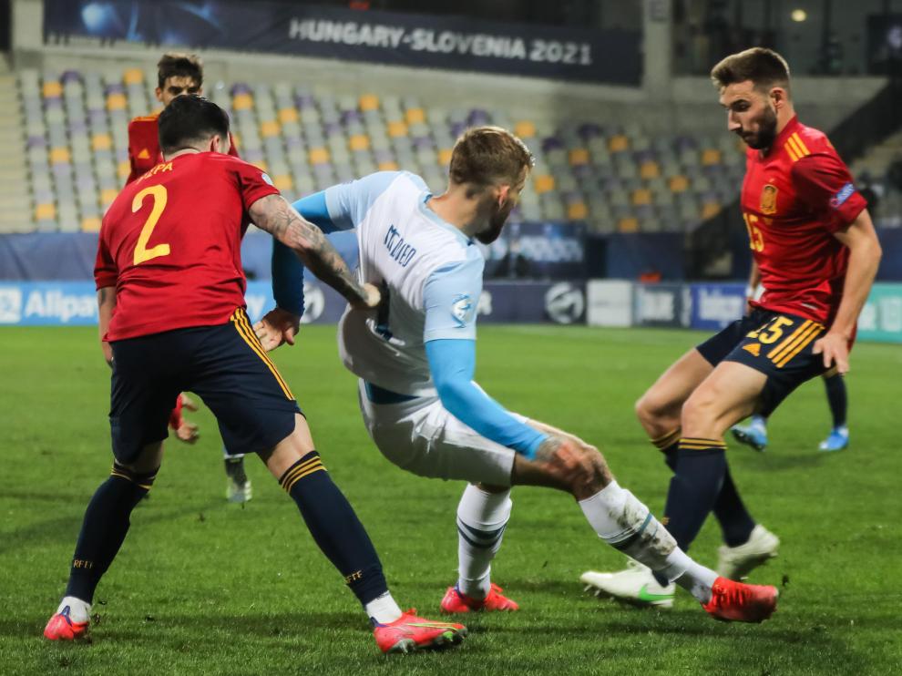Partido del Europeo sub-21: Eslovenia-España
