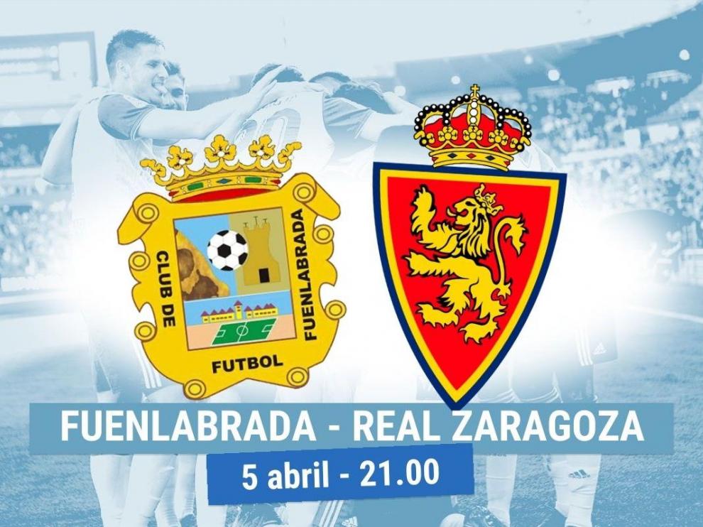 Horario y dónde ver el Fuenlabrada-Real Zaragoza