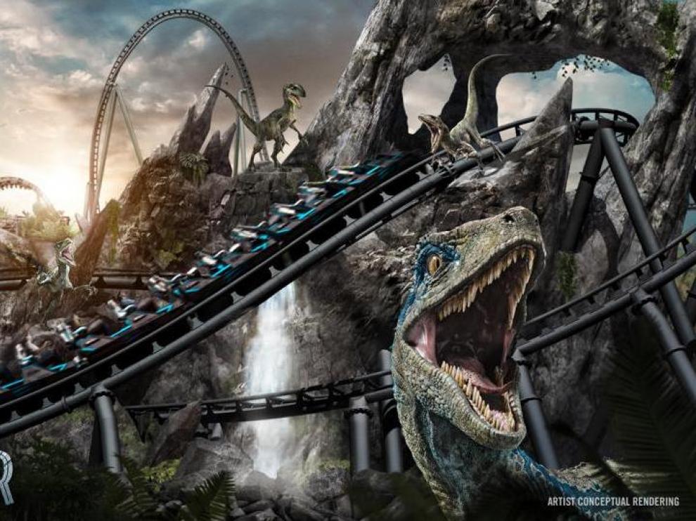 Imagen promocional de VelociCoaster