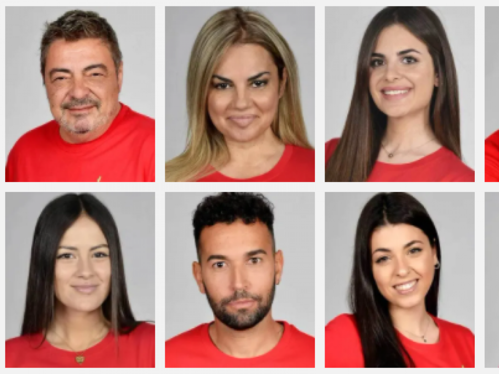 Algunos de los concursantes de este año