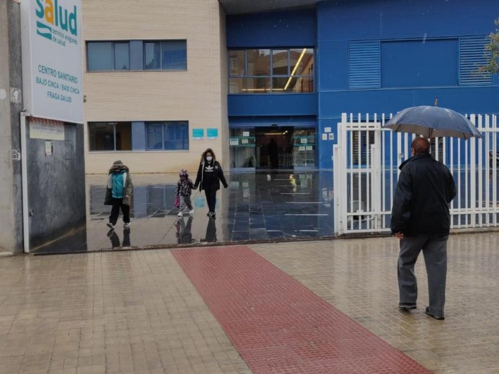 Imagen del centro sanitario del Bajo Cinca, ubicado en Fraga.