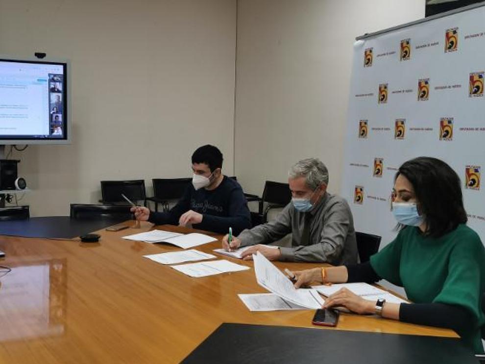 Imagen de la comisión de Hacienda de la DPH.