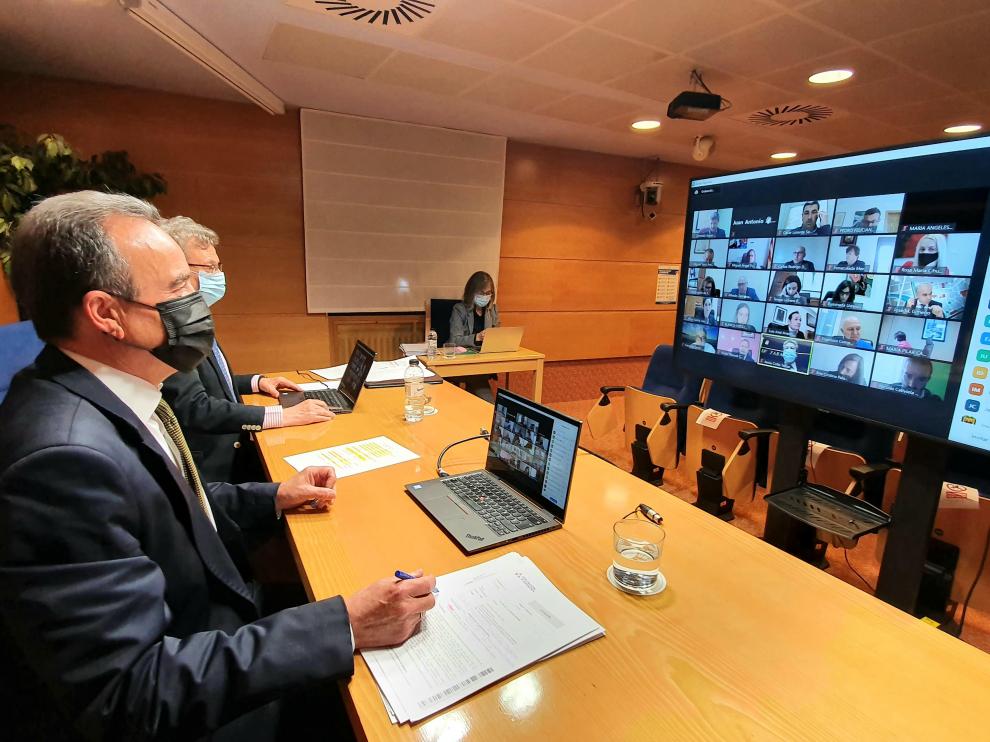 Pleno de la Diputación de Zaragoza