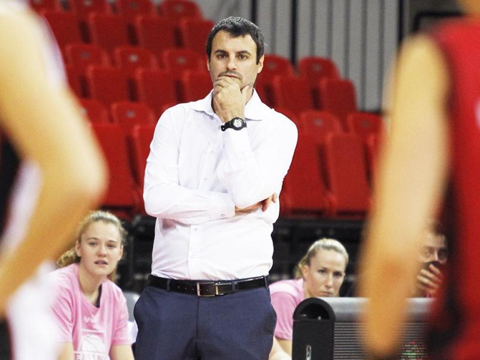 Carlos Cantero, el nuevo entrenador del Casademont Femenino.