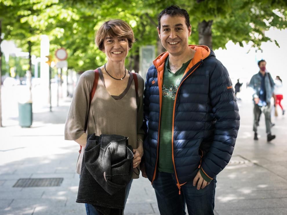Beatriz García y Javier Ruiz reclamaron la plusvalía municipal.