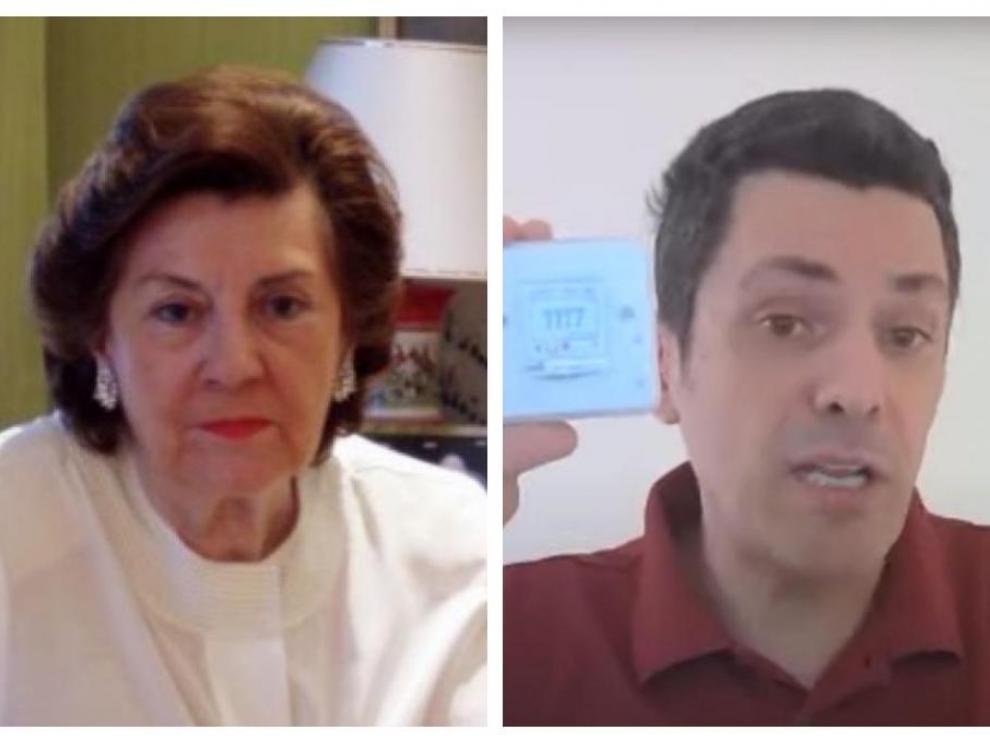 Mª Teresa Estevan y José Luis Jiménez