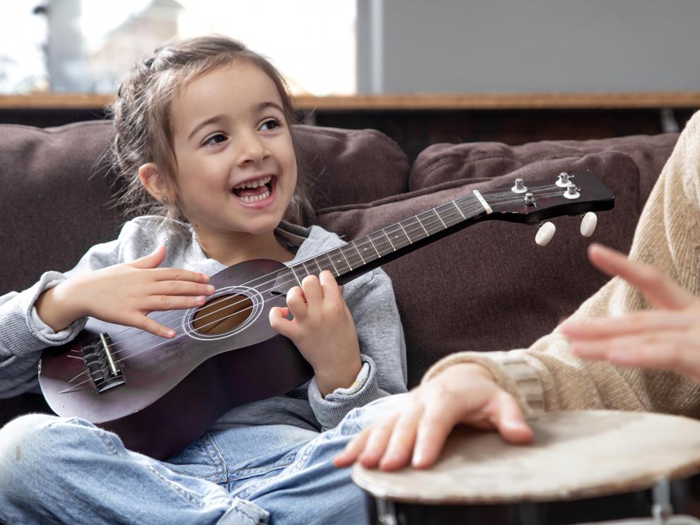 Podemos tener en casa un rincón musical con instrumentos