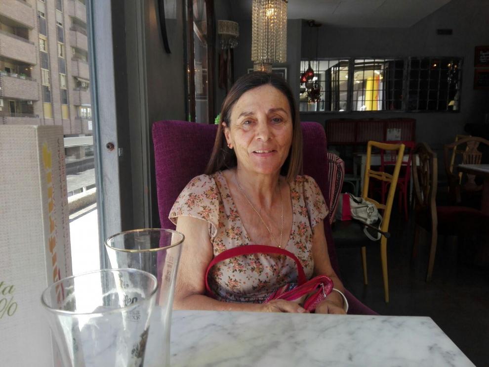 Estefanía Escobar, en una foto facilitada por su hija Idoia.