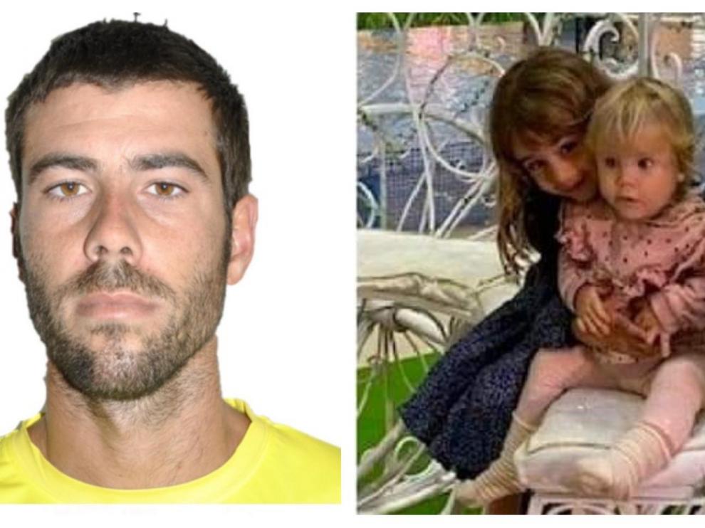 Tomás Antonio Giméno y sus hijas, Anna y Olivia
