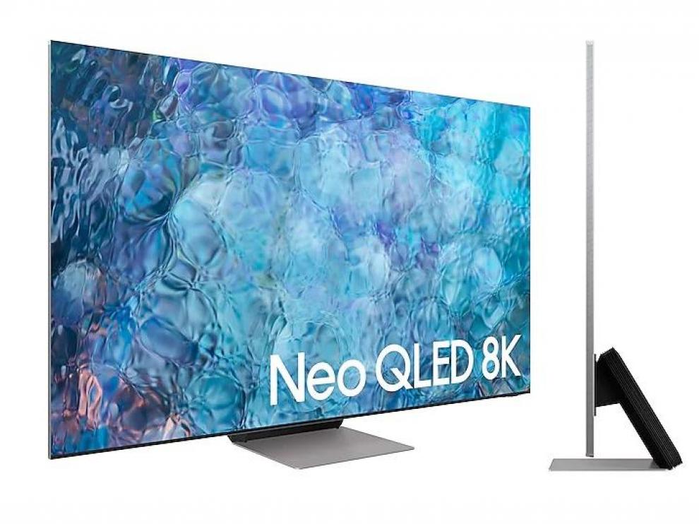 Los nuevos televisores de gama alta de Samsung tienen unos marcos imposibles y un perfil muy fino