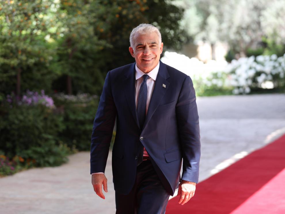 El líder del partido Yesh Atid, Yair Lapid