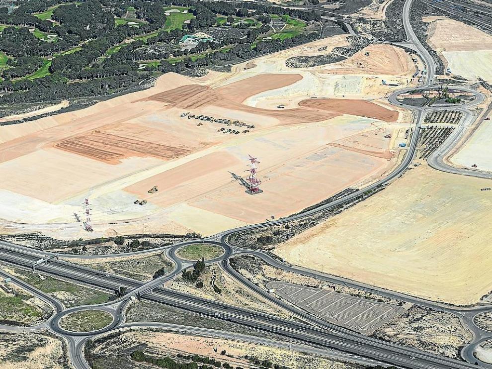 La constructora MLN ultima las obras de acondicionamiento de las 33 hectáreas adquiridas junto al club de golf La Peñaza.