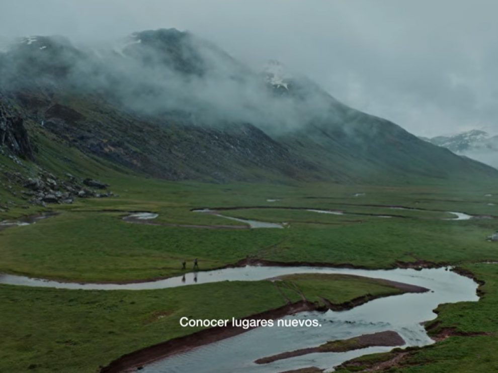 El Pirineo aragonés, escenario del último spot de Orange