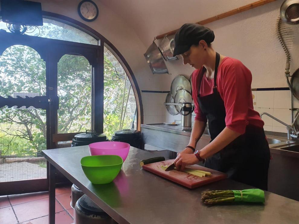 El menú en Panillo varía pero siempre es 100% vegetariano.
