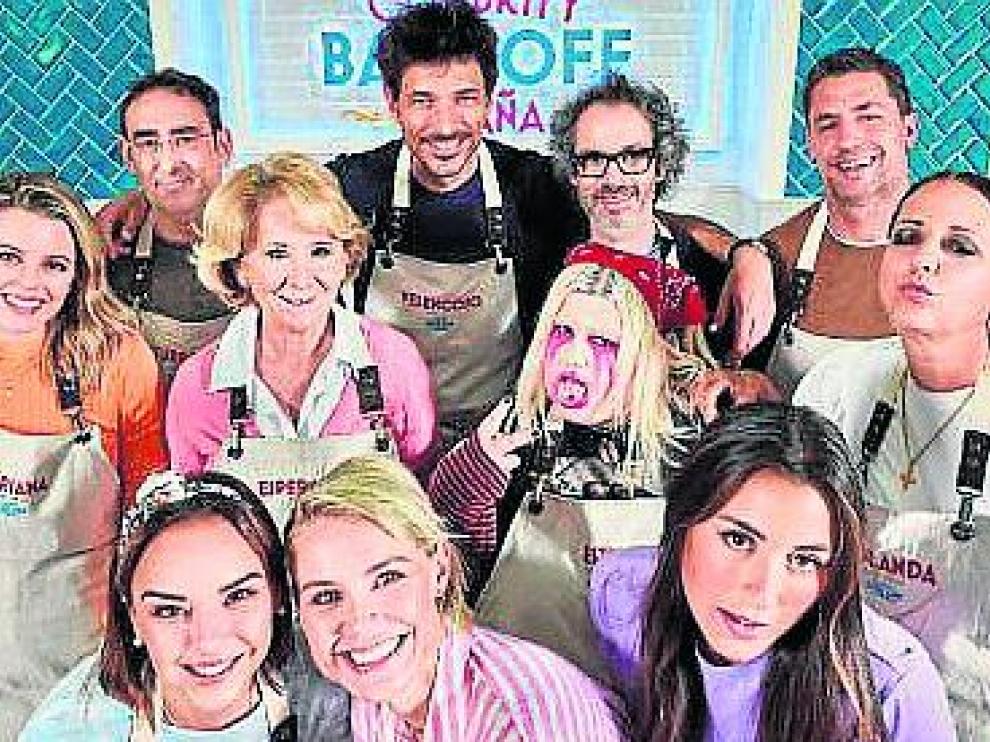 Los 12 concursantes VIP de ‘Celebrity Bake Off’ España.