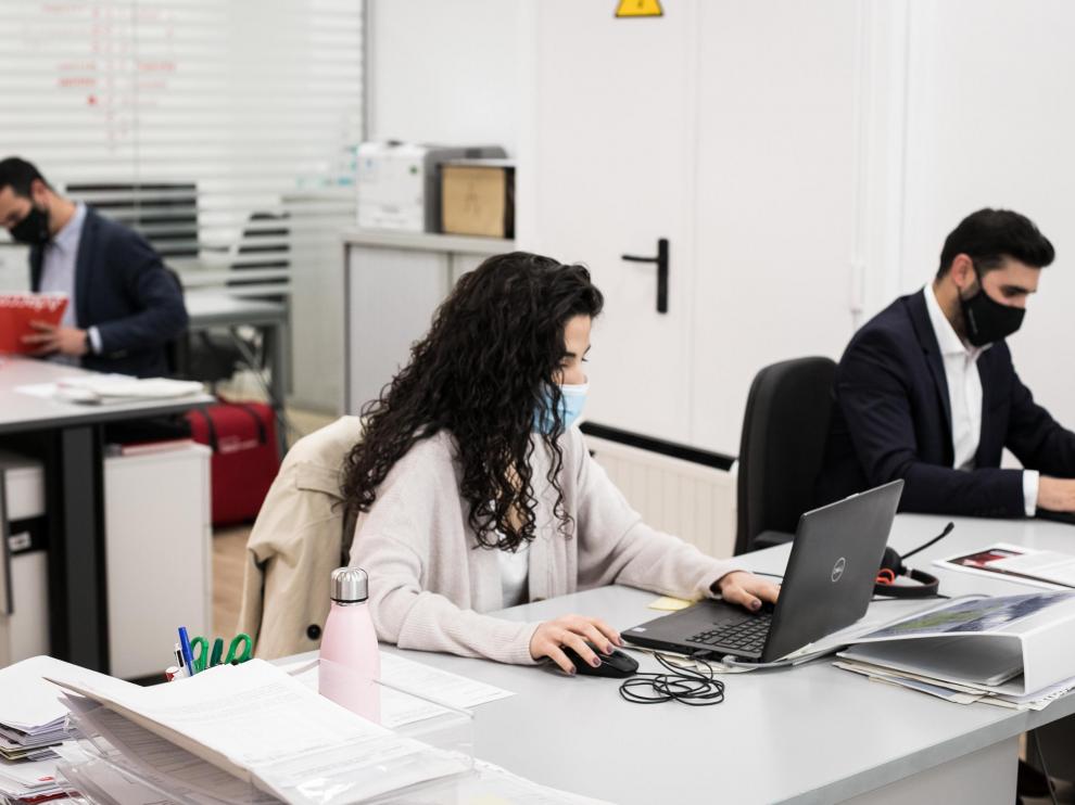 Oficina de Adecco en Zaragoza.