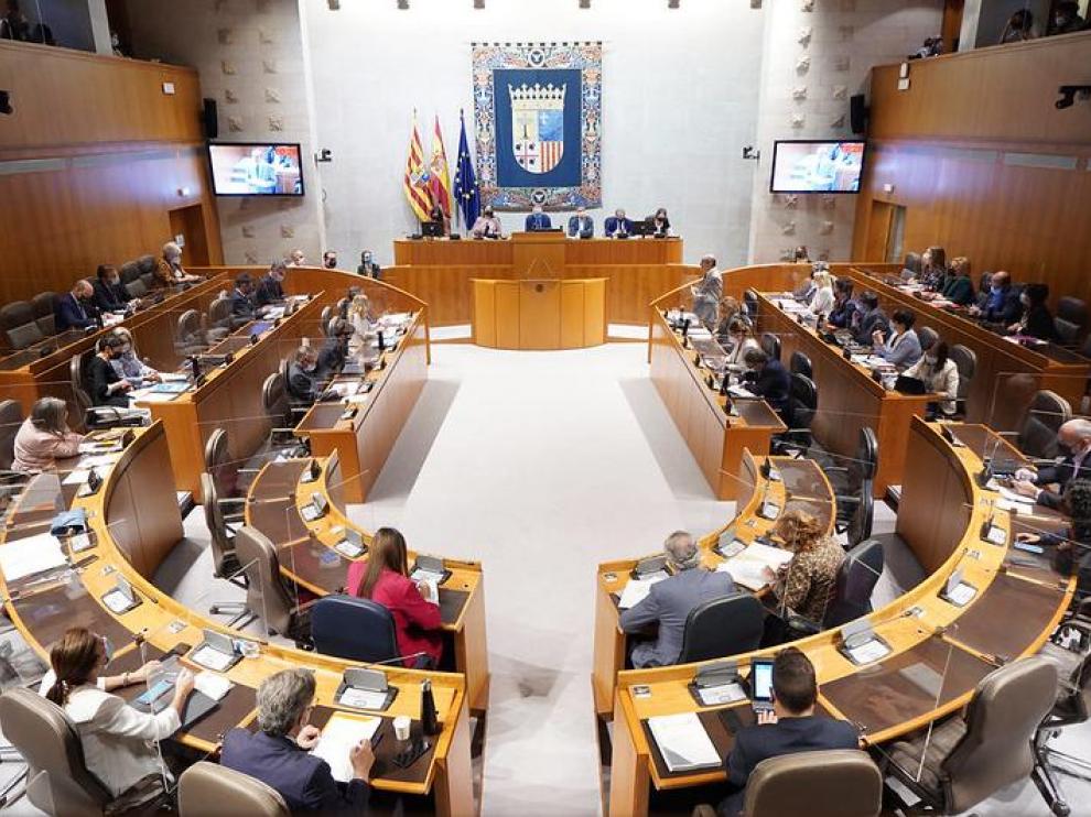 Pleno de las Cortes de Aragón de este viernes