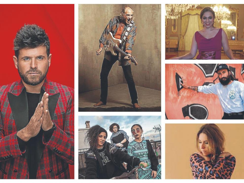 Pablo López, Pau Riba, Tribade, Cristina Toledo, Calavera y Rocío Márquez