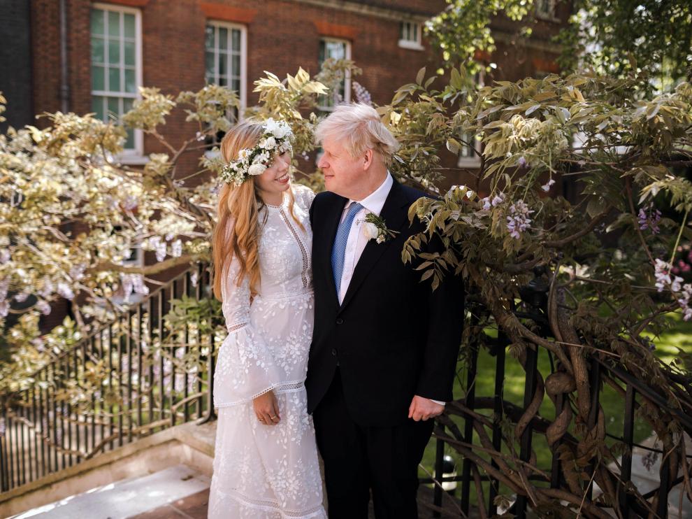 Boda de Boris Johnson y Carrie Symonds
