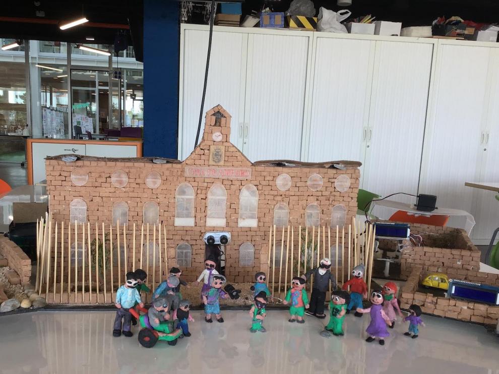 Maqueta de uno de los proyectos presentados por lo alumnos