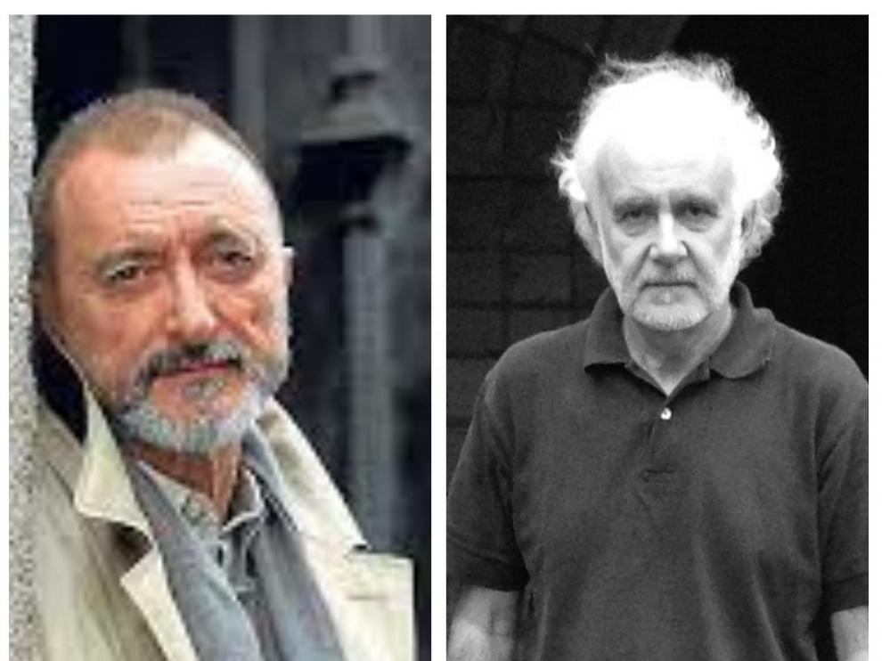 Arturo Pérez Reverte y Ramón Andrés.