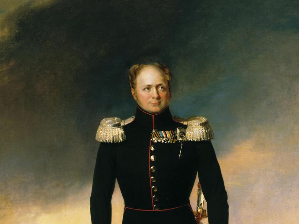 Retrato de Alejandro I de Rusia, obra de George Dawe