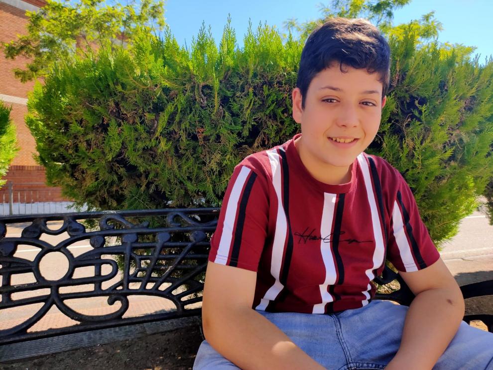 Xoel Tarín, el niño de Cariñena que compite en 'La Voz Kids'