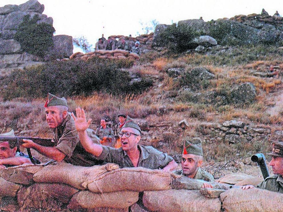 Un momento de la película ‘La vaquilla’, rodada por Berlanga en 1984.