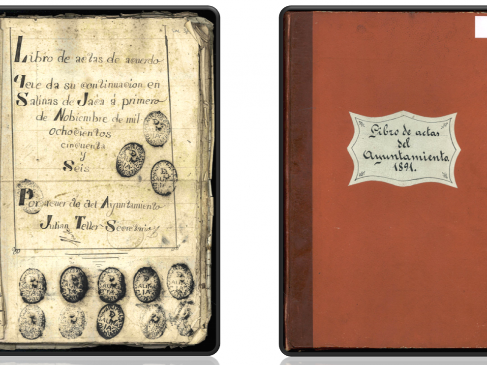 Uno de los documentos digitalizados del proyecto puesto en marcha por el Servicio de Archivos de la Comarca Hoya de Huesca.