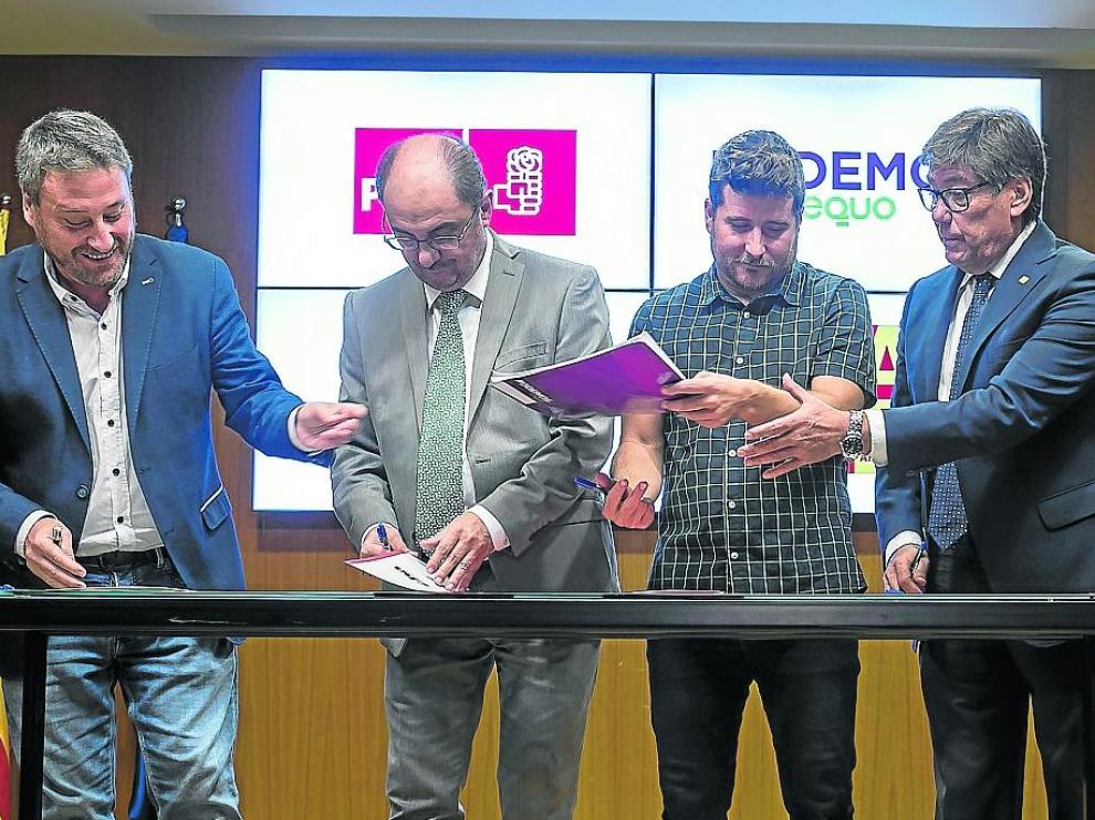 El acuerdo de gobernabilidad sellado en agosto de 2019 incluye acabar con los aforamientos.