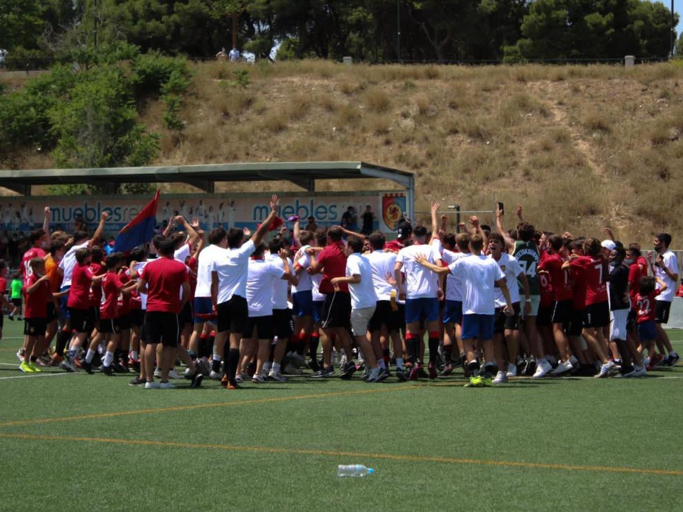 El Montecarlo celebra su ascenso a la DHJ