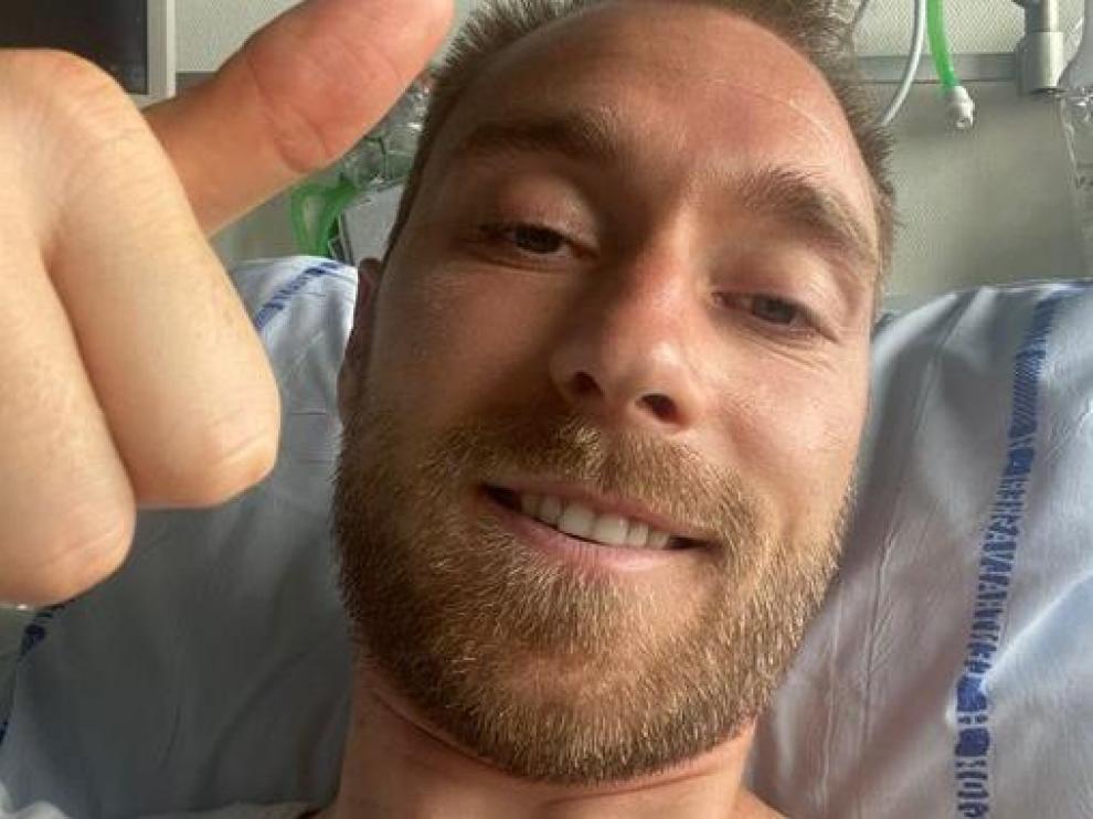 Imagen de Eriksen desde el hospital