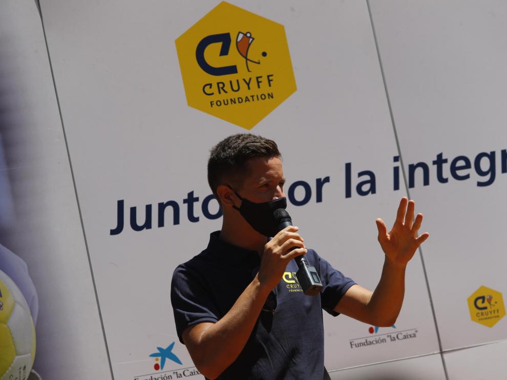 Inauguración del Cruyff Court Ander Herrera