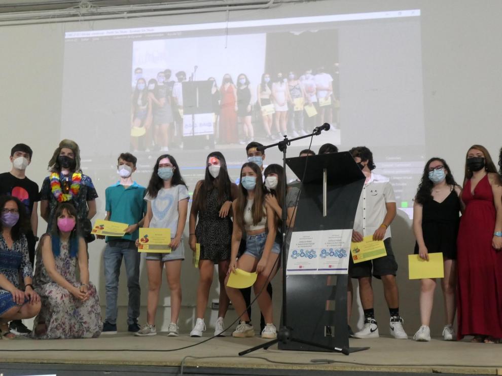 Los alumnos premiados