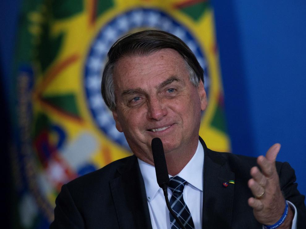 El presidente de Brasil, Jair Bolsonaro.