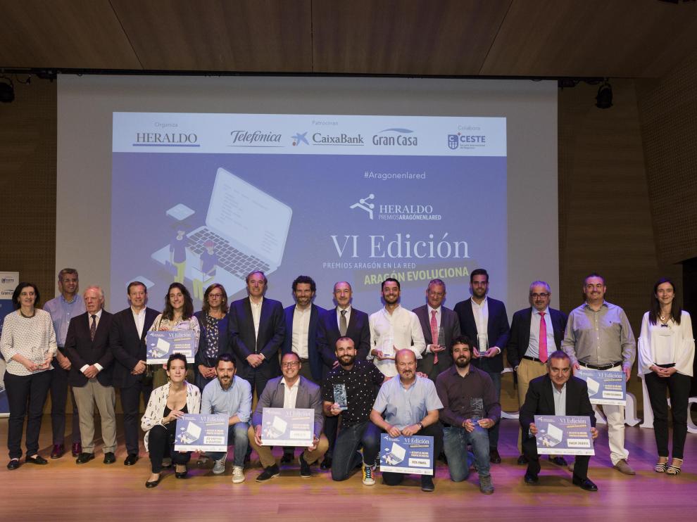 Gala de entrega de premios de la edición de 2019 en el Caixaforum de Zaragoza.